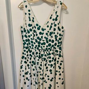 Evan Picone Polka Dot Dress Sz 10